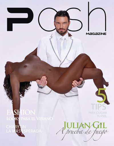 Julian GIl portada de Posh Magazine