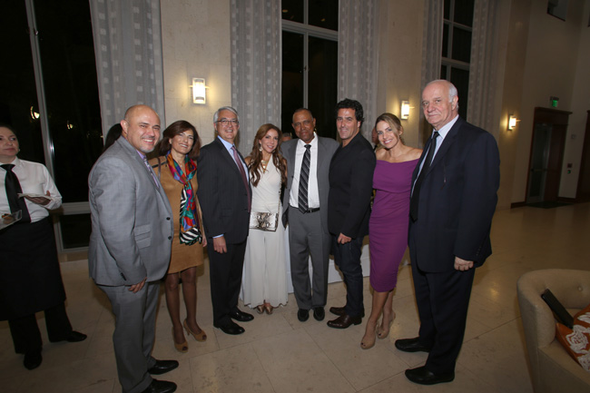 Eduardo  Rivadeneira Baquerizo,Greta Achkar, Tomas J Abreu, Isabel Bucaram Ambasador at large for the Republic of Haiti Ruben Lamoth, Marco Vicenzino, Maria alejandra Requena and Nabil Achkar