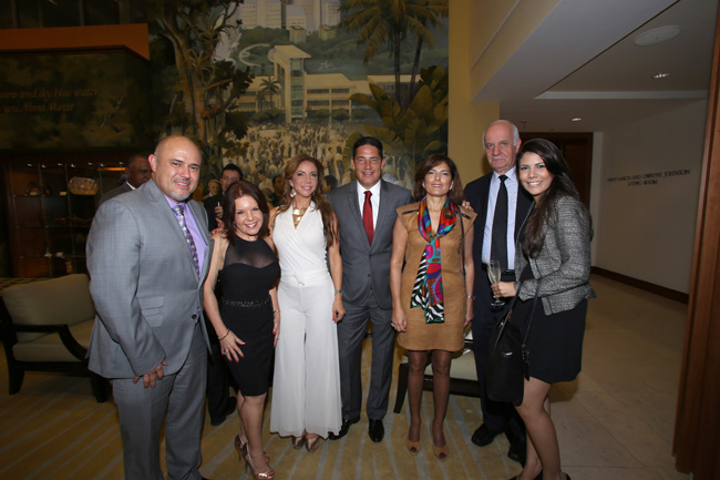 Eduardo Rivadeneira, Cecilia Alegria, Isabel Bucaram, Fernando del Rincon, Greta Achkar, Nabil Achkar