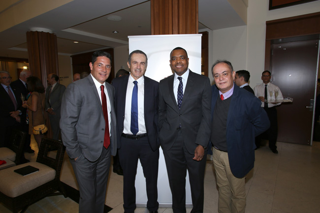 Fernando del Rincon, Andres Oppenheimer, John Yearwood and Rui Ferreira  (1)