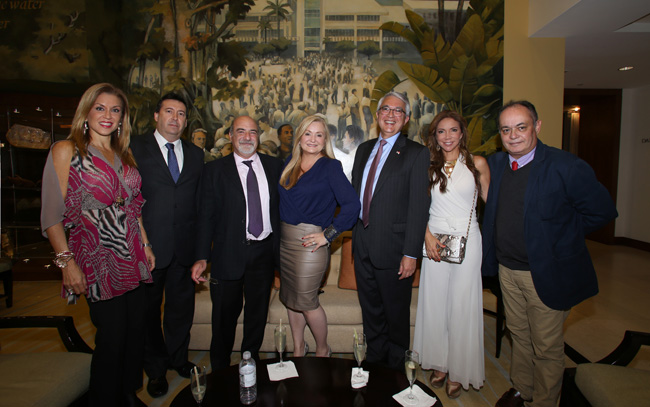 Gilda Torres, Juan Jose Paez, Sergio Litewka, Cynthia Husdon. Tomas J.Abreu, Isabel Bucaram and Rui Ferreira