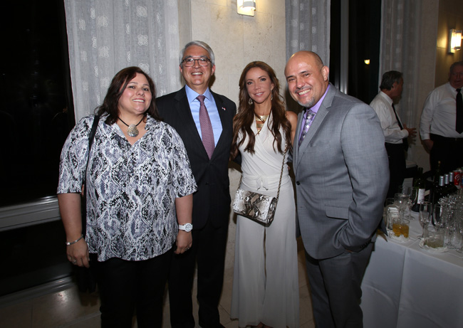 Karen Willet, tomas Abreu, Isabel Bucaram and Eduardo Rivadeneira