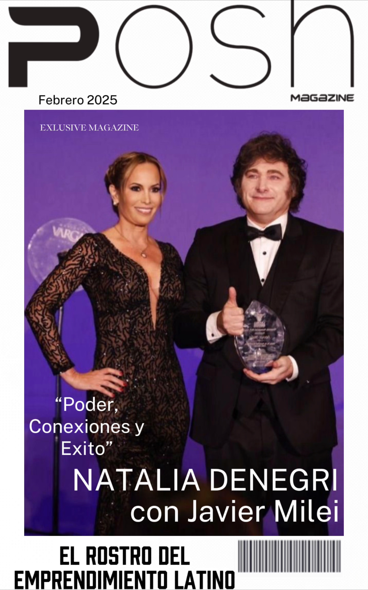 NATALIA DENEGRI Y JAVIER MILEI